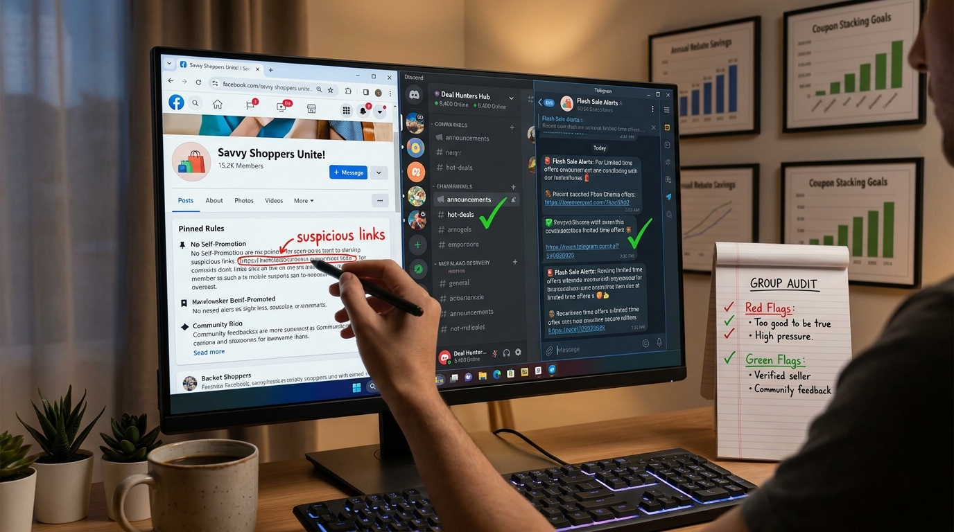 The 15‑Minute Audit: How To Tell If A Rebate Group Is Worth Joining Before You Click “Join”