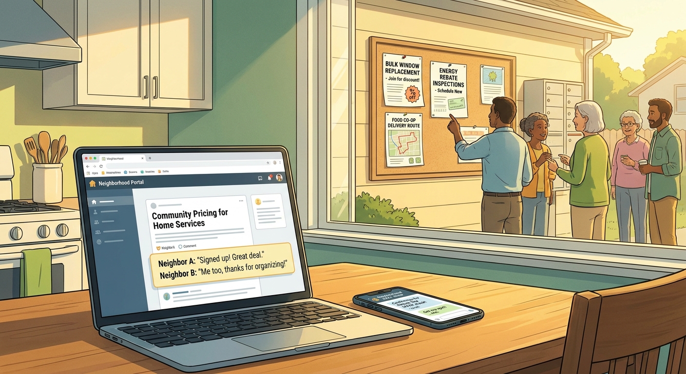The ‘Neighborhood Thread’ Shortcut: Turn Quiet HOA Chats Into Real Rebate Groups You Can Join