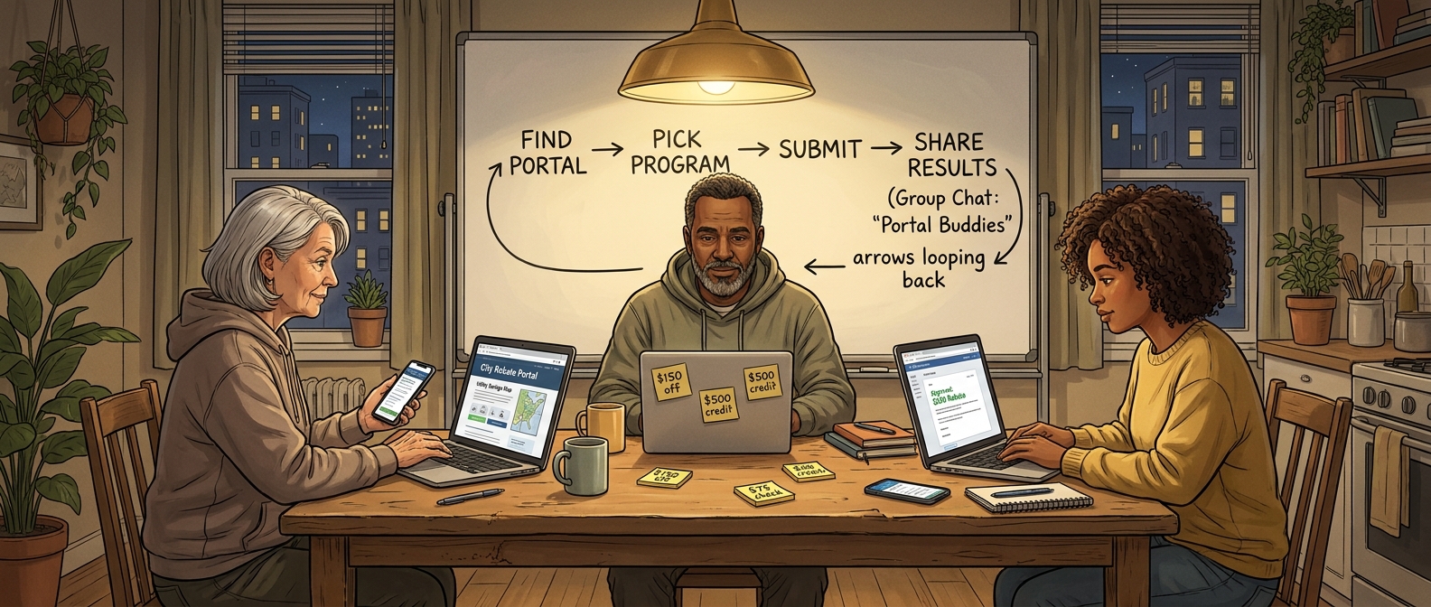 The ‘Local Portal Buddy’ Shortcut: Turn Hidden City Rebate Pages Into Real Community Deal Squads
