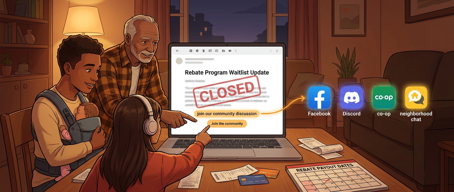 The ‘Waitlist Backdoor’ Shortcut: Turn Sold‑Out Rebate Programs Into Invite‑Only Buying Clubs
