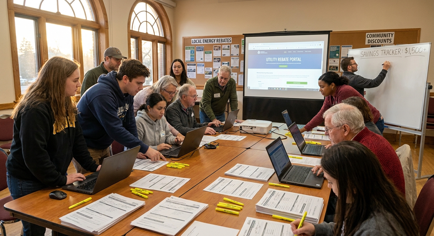 The ‘Community Rebate Navigator’ Shortcut: Turn Local Utility Freebies Into Real Buying Groups That Max Out Every Program