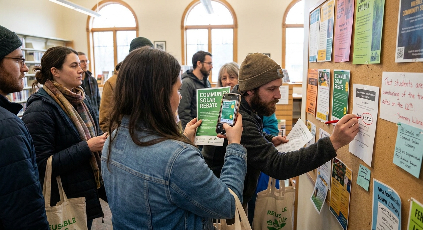 The ‘Neighborhood Flyer Shortcut’: Turn Boring Community Notices Into Real Rebate Groups You Can Join