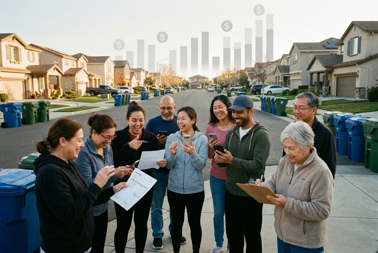 The ‘Trash Day Group Buy’ Shortcut: Turn Boring Utility Bills Into Real Rebate Clubs You Can Join On Your Block