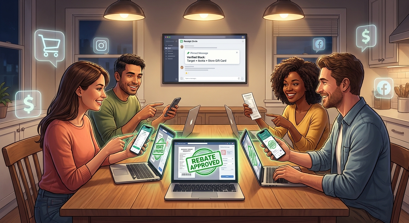 The ‘Receipt Circle Shortcut’: Turn Random Coupon Influencers Into Invite‑Only Rebate Groups You Can Actually Join