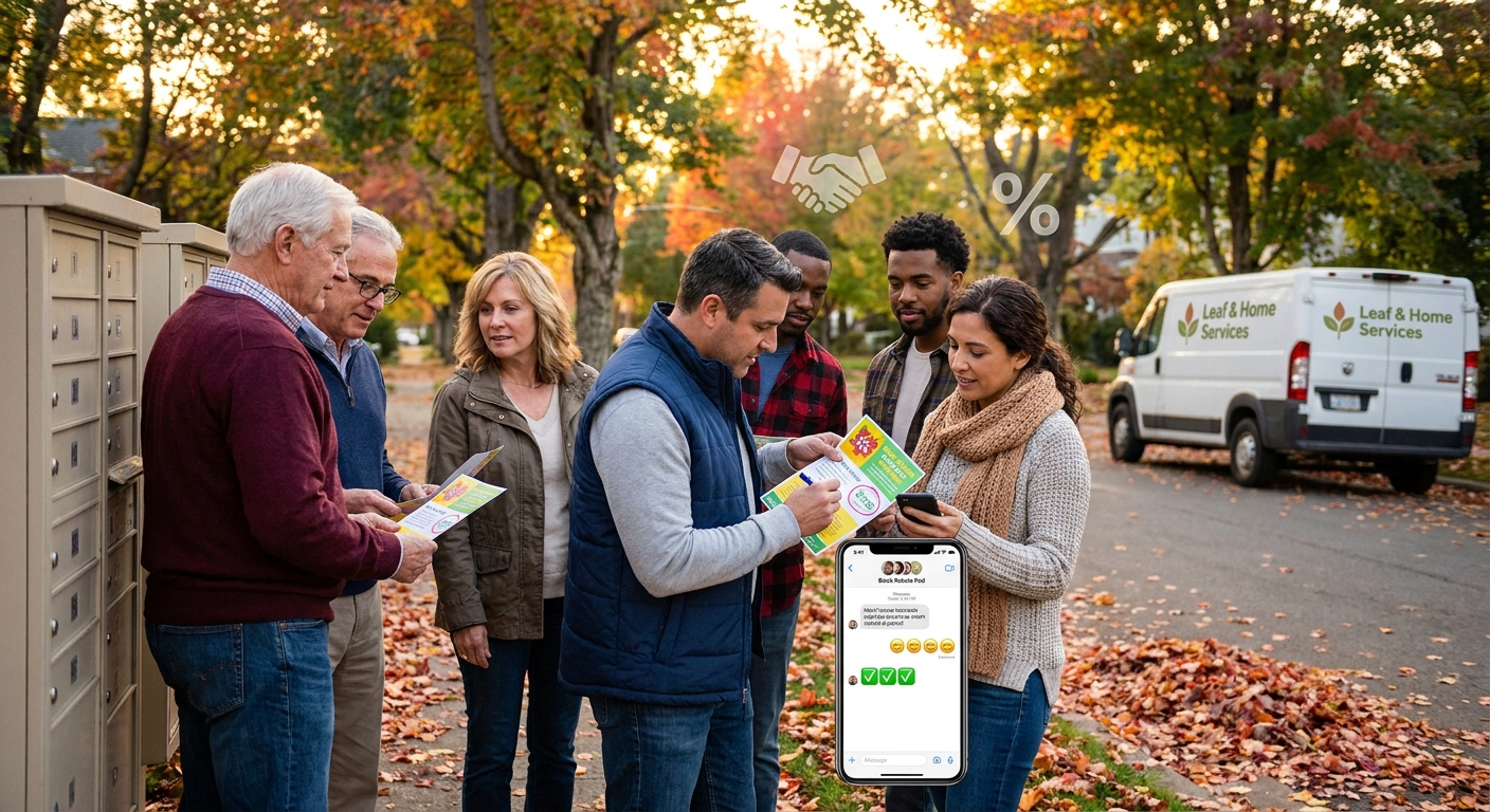 The ‘Neighborhood Flyer Shortcut’: Turn Random Door Hangers Into Local Rebate Pods You Can Actually Join