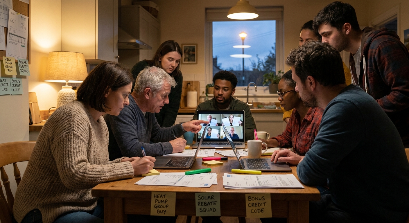 The ‘Utility Rebate Squad’ Shortcut: Turn Boring Bill Inserts Into Real Community Rebate Groups You Can Join This Month