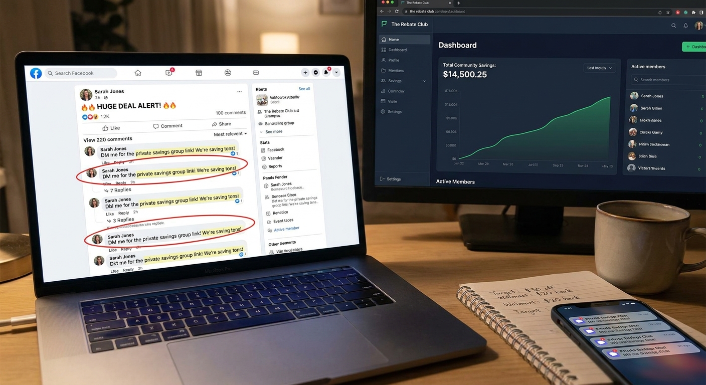 The ‘Comment Trail Shortcut’: Turn Random Facebook Replies Into Real Rebate Groups You Can Actually Join