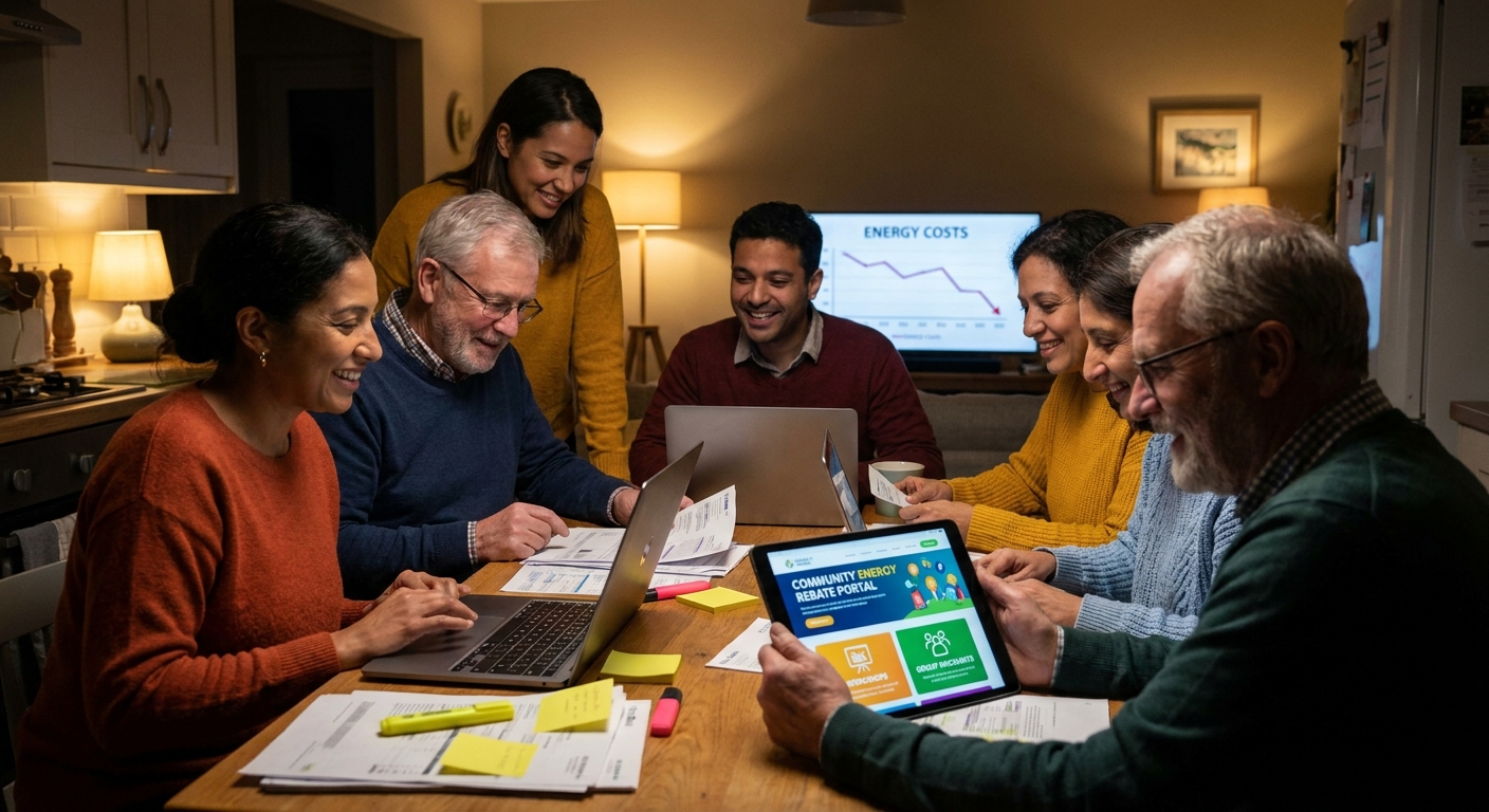 The ‘Utility Bill Shortcut’: Turn Boring Energy Emails Into Community Rebate Groups You Can Actually Join