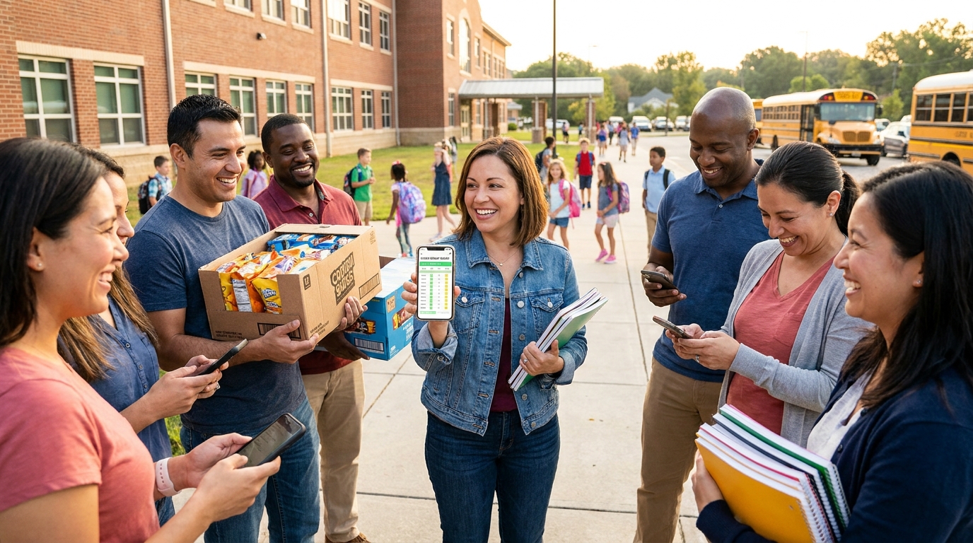 The ‘School Pickup Line Shortcut’: Turn PTA & Classroom Chats Into Real Rebate Clubs You Can Actually Join